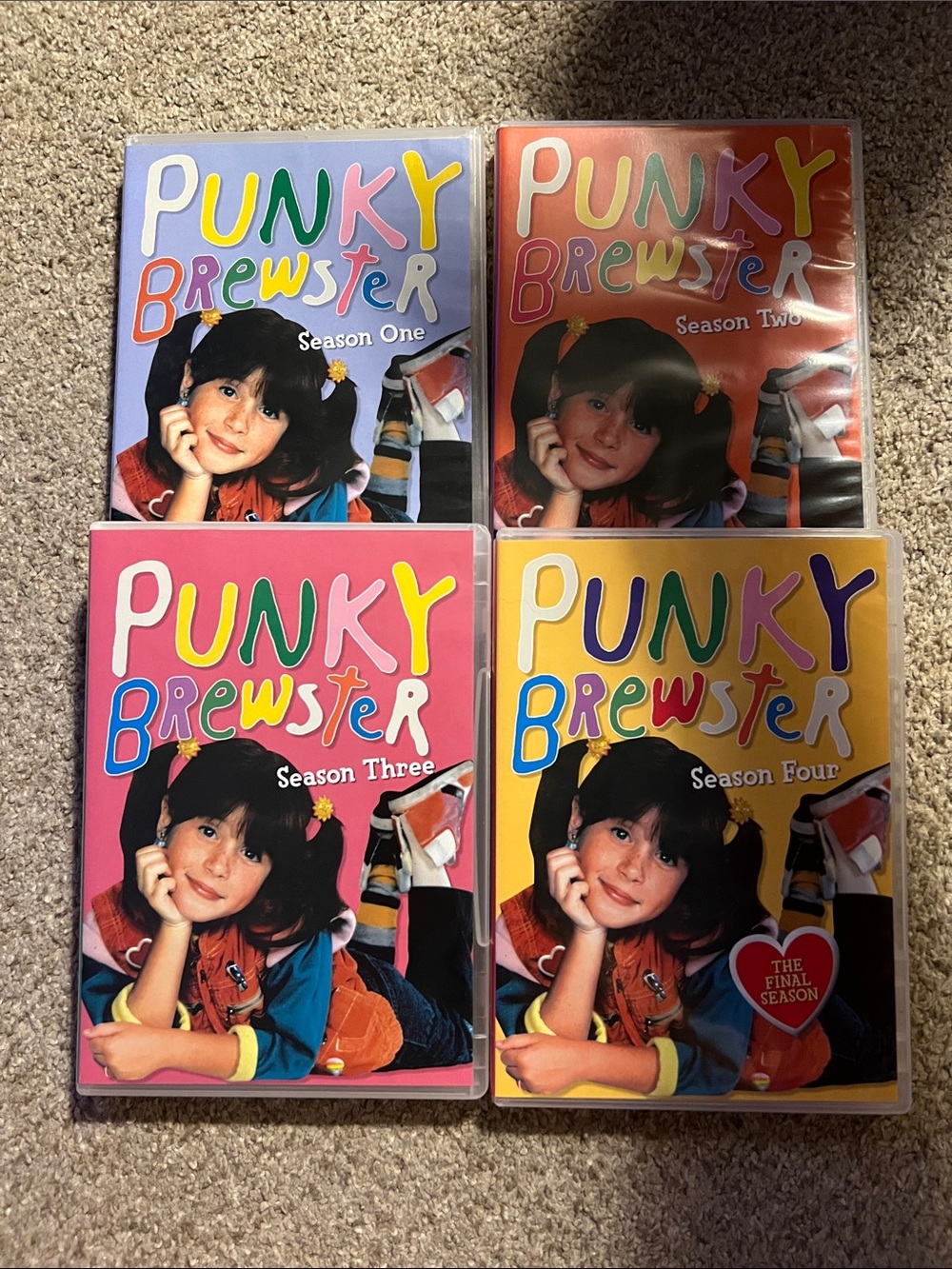 Punky Brewster Complete Series Season 1-4 DVD Collection